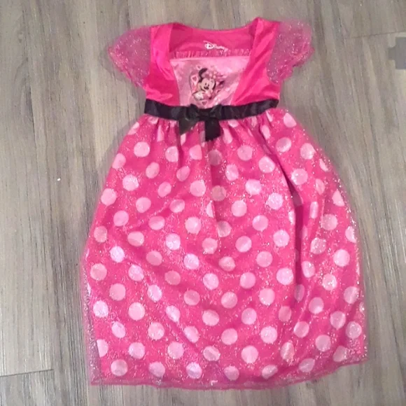 Disney | Dresses | Disney Princess Minnie Mouse Dress Dressup Gown Toddler  2t 24m | Poshmark